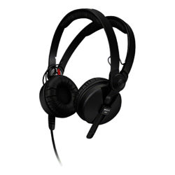 Sennheiser HD 25-1 II On-Ear Monitoring Headphones, Black